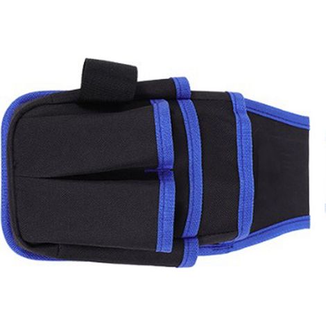 Werkzeugaufbewahrungstasche, multifunktionales Oxford-Gewebe, blau, kleine Werkzeugtasche für Elektriker (1/5)