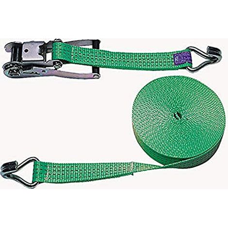 Kerbl 37130 -, Ancora Cinghia Ratchet, 2 Pezzi, Il 35 mm / 6 m. caricare 2.000 kg (1/3)