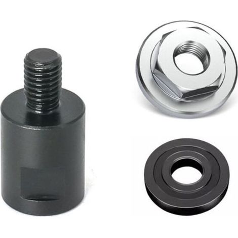 Adaptateur de Filetage M14 vers M10 pour Meuleuse d'Angle Convertisseur Interface Connecteur Vis Écrous