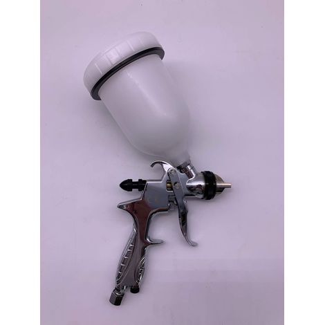 CEVIK PRO - CA-1856/3 Pistola a Spruzzo 1,7mm per Verniciatura Professionale - Serbatoio 600cc - Per Smalti e Restauri - Spruzzatore Vernice per Muri e Soffitti (1/5)
