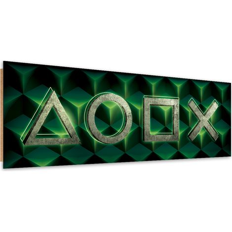 Quadro deco panel, Simboli di gioco - 90x30 (1/5)