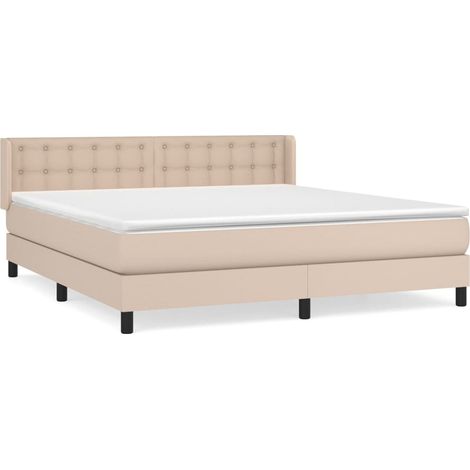 Maison Exclusive - Boxspringbett Matratze Cappuccino-Braun 160x20
