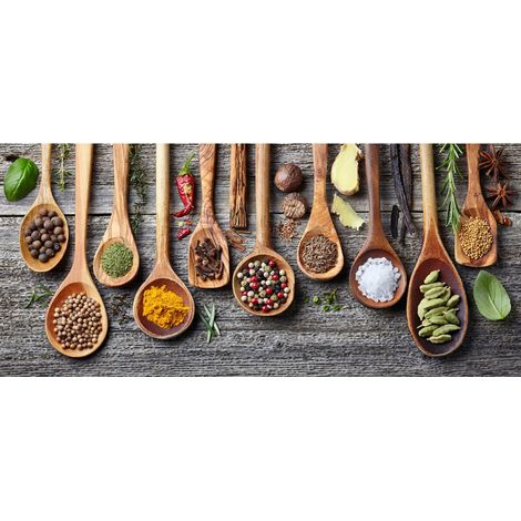 Oriental spices, photo murale intissée, 202 x 90 cm, 1 part (1/3)