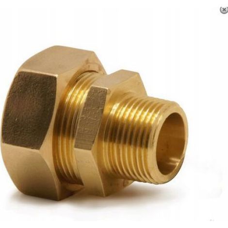 Raccord Conex - Compression Cuivre 28x3/4 GZ - Pour Installations Eau Chaude Froide Chauffage Central - Laiton DZR - Unité
