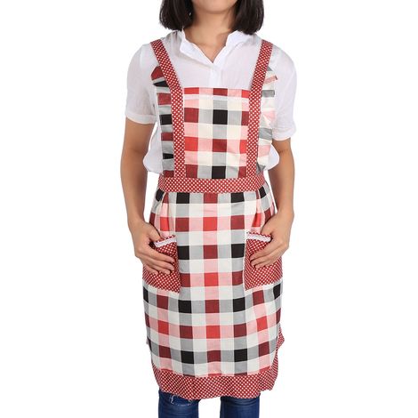 Tabliers de cuisine pour femmes au foyer, cuisinier, restaurant, style princesse (1/4)