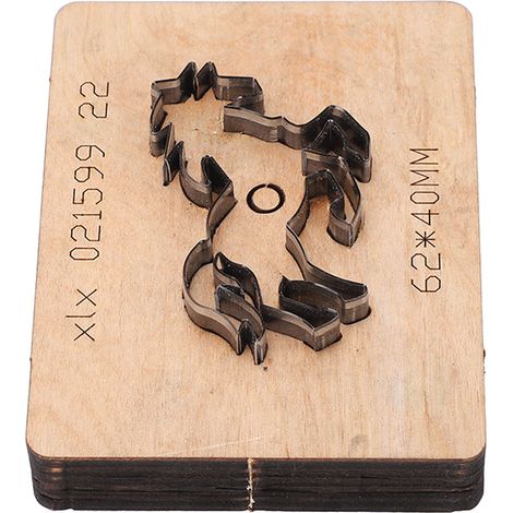 Matrice de découpe pour cuir, poinçon en forme de cheval, outil de découpe et de modelage pour papier et caoutchouc (DIY). (1/5)