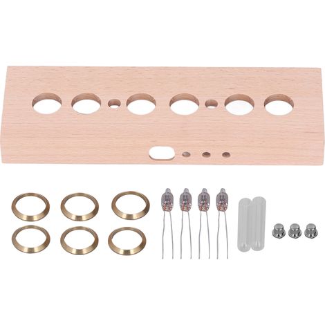 Kit DIY Horloge à Tube Lumineux IN14 Pièces de Remplacement Photoglow avec Anneau en Laiton (1/5)