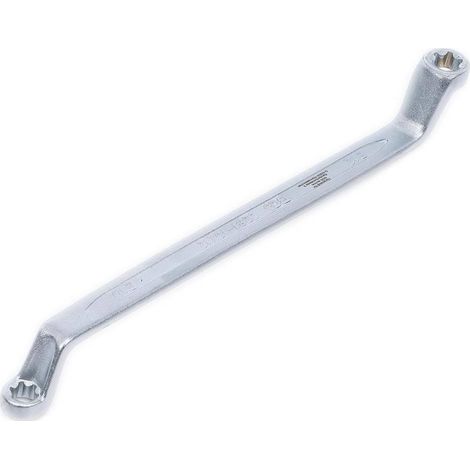 Clé Polygonale Double Embouts Profil E10 x E12 - 21 x 21 x 208 mm - Acier Résistant - Précision et Durabilité - D-Work (1/5)