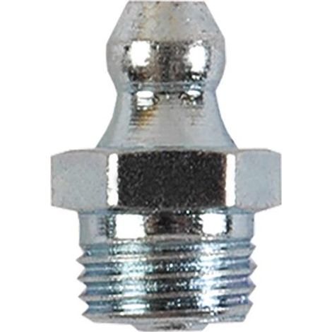 Kegelschmiernippel H1 DIN71412 9,73 (R 1/8″, 1/8″ BSP) mm Form A SW 11 mm 6-kant (1/2)