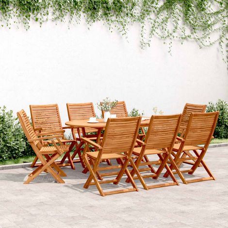 Maison Exclusive - Gartenstühle 8 Stk. Klappbar 57x66x95 cm Massi