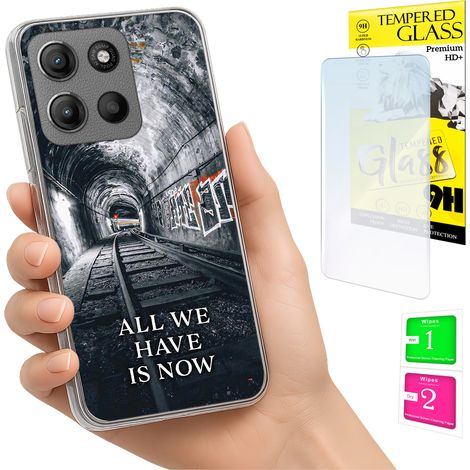 Funda para Motorola Moto G15 / G15 Power, carcasa trasera + cristal (1/5)