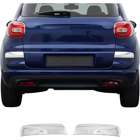 Moulure de Pare-chcos Arrière pour Fiat 500L 2018-2024 acier inox 2 Pcs (1/5)
