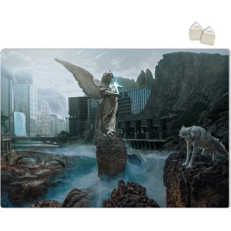 ANGEL IN THE CITY - POSTER in PVC da 3mm - Misura: 70x100 cm