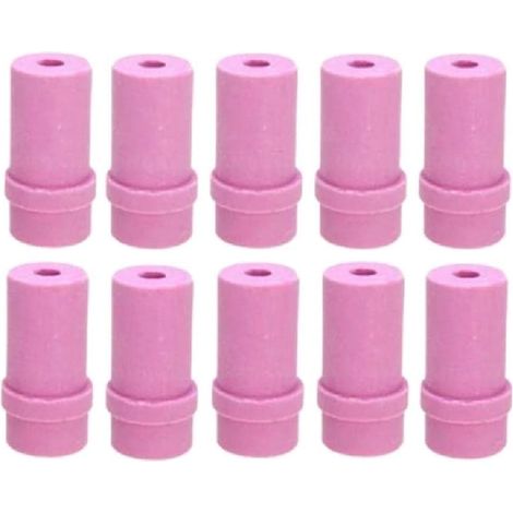 10 Stück rosa Keramik-Sandstrahldüsenspitzen für Sandstrahlpistole (4,5 mm)