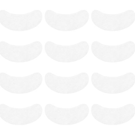 1000 Pièces Masque Yeux en Papier Non Tissé Jetable Blanc, Facile à Déchirer et Portable, pour Soins DIY et Voyages en Extérieur (1/5)