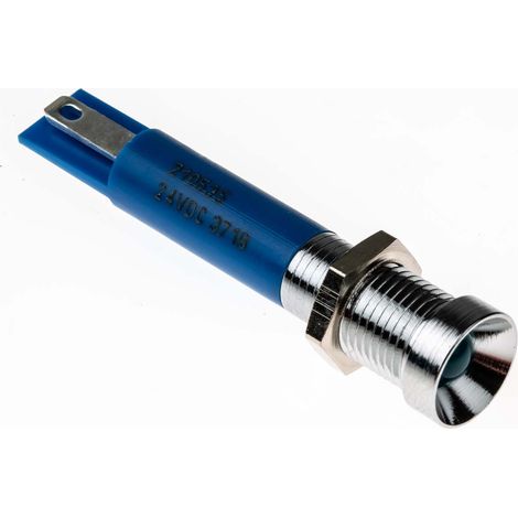 Voyant LED lumineux Bleu RS PRO, dia. 8mm, 24V c.c. ( Prix pour 1 )