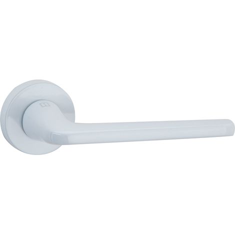 Manilla roseta redonda aluminio blanco RS-310 interior (1/5)