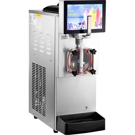 Mophorn 8L / 2,1 Gal Einzelschüssel Kommerzielle Slushy-Maschine für Margarita, Smoothie, gefrorene Getränke