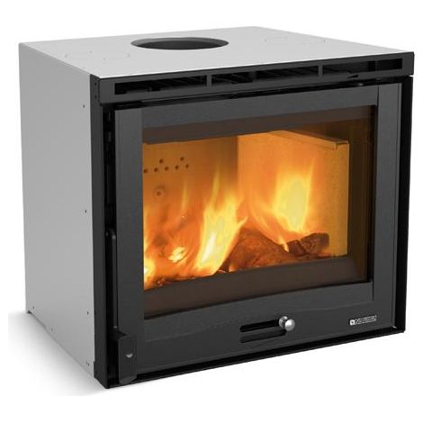Nordica – Insert cheminée à bois ventilé 6.5 kW – Volume de chauffe 186 m³ – Dimensions L 595 x H 500 x P 440 mm – ÉcoDesign 2022