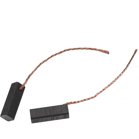 vhbw 2x Carbon Brush Motor Brush 5 x 5 x 16mm compatible with car motors