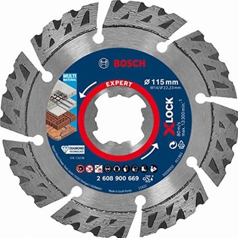 Bosch Expert MultiMaterial disco di taglio 115 mm metallo (1/5)