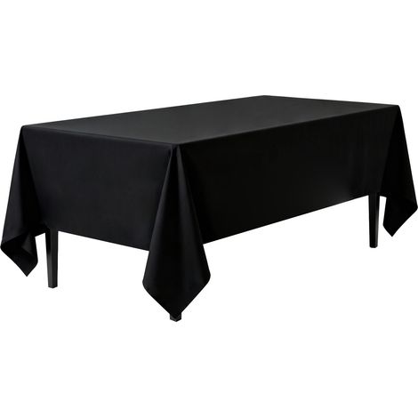 Rechteckige Tischdecke, Größe 153 x 260 cm. Stilvoll, strapazierfähig und pflegeleicht – fleckenabweisend und wasserdicht. (1/3)