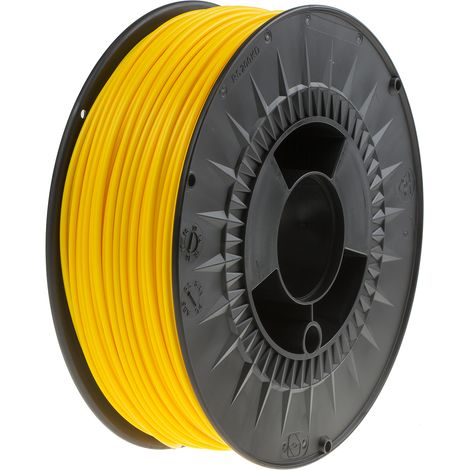 Filament pour imprimante 3D RS PRO, PLA, Ø 2.85mm, Jaune, 1kg, FDM ( Prix pour 1 ) (1/3)