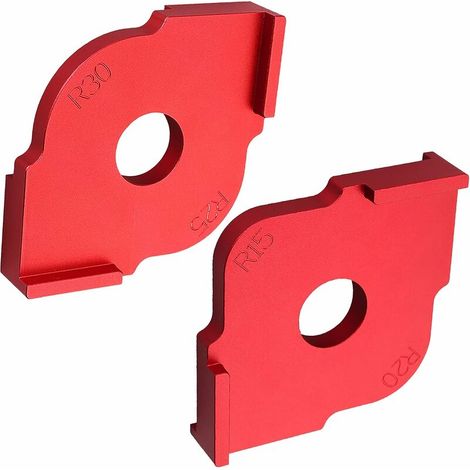 Angle Jigs Set of 2 Angle Router Jigs Jig Router Templates for Woodworking Tool (1/5)