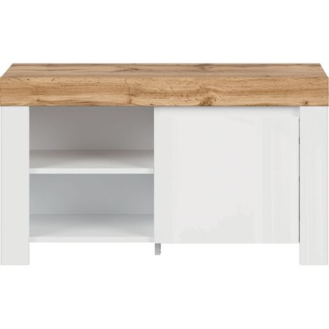 Mueble para zapatos Hella Blanco y Madera (1/3)