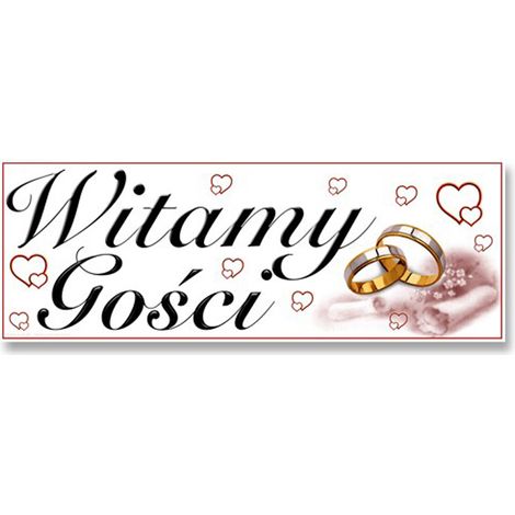 Cartello di benvenuto per gli ospiti del matrimonio, 24x68 cm, 1 pezzo.