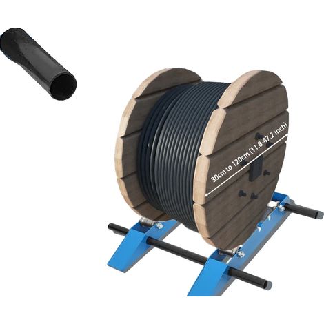 Support de paiement, Tôle d'acier épaissie, Compatibilité de tambour de 30 cm à 120 cm, Roue en acier solide, Haute durabilité, Roue arrière réglable (1/5)