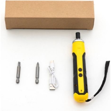 Set di avvitatore elettrico senza fili da 6,8 V - Avvitatore ricaricabile - Utensile elettrico - Mini trapano magnetico