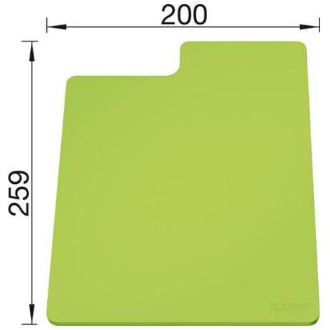 Blanco - Planche à découper pour évier SITYPad, Kiwi 236717