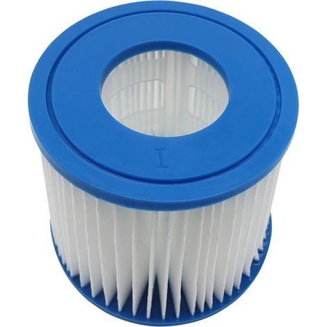 Compatible avec les cartouches de pompe de filtration de piscine Bestway Type I et les cartouches Intex E Type VII/D/VII. Dimensions : 10,4 × 8 cm (1/4)