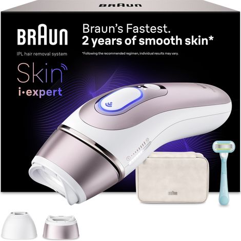 BRAUN Epilatore Luce Pulsata i expert Rose Gold (1/5)