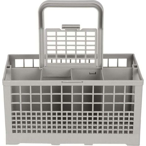 Boîte de remplacement pour panier à couverts universel avec 8 compartiments, durable et ferme, adaptée aux lave-vaisselle polyvalents (1/4)