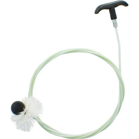 deshollinador kit estufa pellet ø 80/100 mm. longitud 2,5 metros
