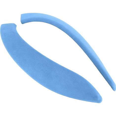 Poignée de porte intérieure habillage Suède pour BMW Série 3 F30 F31 GT F34 2013-2019 Bleu Ciel (1/5)