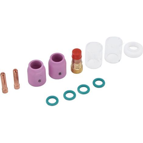 Coupe en verre de soudeur, accessoire de soudage TIG à buse en céramique pour WP-17/18/26 (1/5)