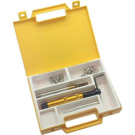 Kit posatore ed elicoidi per candele 10 x 1,25 per motoseghe e decespugliatori