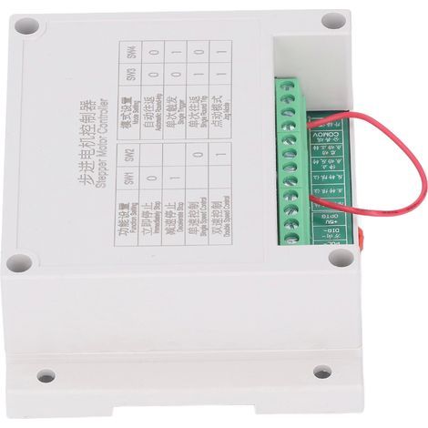 Schrittmotortreiber, 1 Achse, Vorwärts-/Rückwärtslauf, CNC-Steuerung, 2 Geschwindigkeiten, PWM-Impulsgenerator, 6 V–32 V (1/5)
