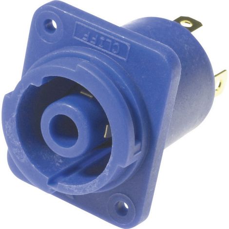 Cliff FCR2068 Netz-Steckverbinder FC Buchse, Einbau vertikal Gesamtpolzahl: 3 + PE 20 A Blau 1 St.
