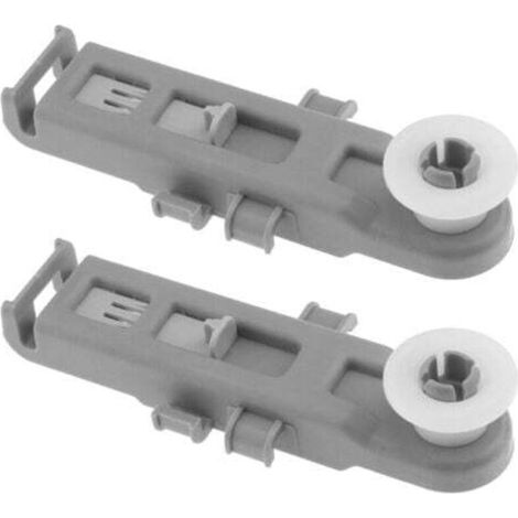 [JAMAIS UTILISÉ] Lot de 2 roues de panier de lave-vaisselle compatibles avec Whirlpool compatibles avec Kenmore Compatible avec les pièces de rouleau de panier supérieur Maytag W10888592 8575281 AP603