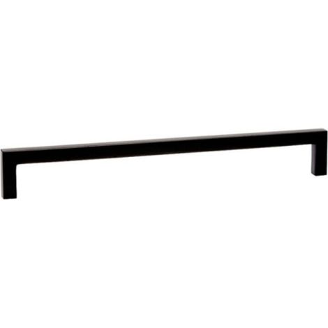 1 x poignée de meuble noir mat - Entraxe : 160 mm - Longueur : 169 mm (1/3)