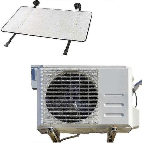 Housse d'isolation thermique pour unités de climatisation extérieures, protégeant du soleil et améliorant l'isolation. 96 x 45 cm pour 1,5 chevaux. SZRH AJ (1/5)