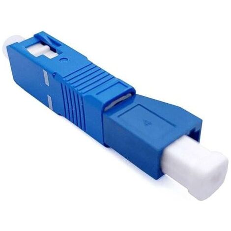 Adaptateur/Coupleur pour Fibre Optique Monomode SC Mâle à LC Femelle, Lot de 1 (1/4)