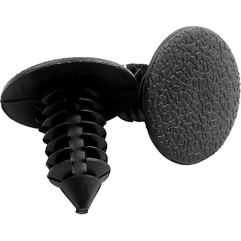 30 clips de fixation en plastique pour ailes de voiture, trous de 9 mm x 8 mm, rivets en forme de sapin (1/5)