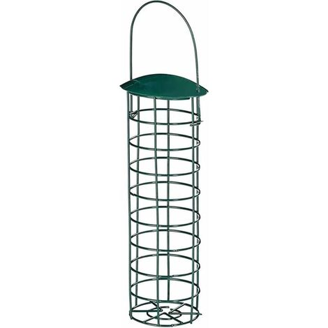 Nouveau Mangeoires Distributeur De Nourriture pour Mangeoires À Oiseaux en Plein Air, pour Boules De Graisse pour Boulettes, pour Petits Oiseaux (1/5)