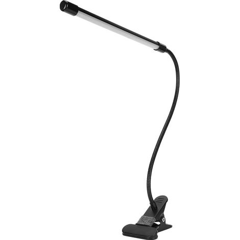 EMUKOEP Lampe de Lecture LED à Pince Réglable, luminosité (1/5)