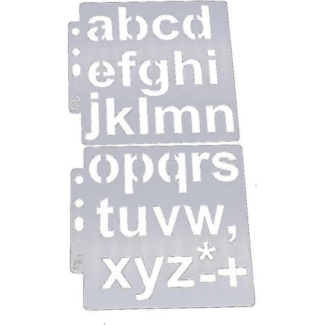 Buchstaben-Zahlen-Schablonenvorlage, Alphabet-Zeichnungsvorlage, Kindergeschenke (1/5)